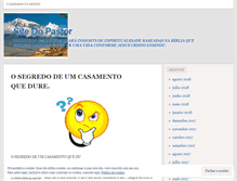 Tablet Screenshot of pastorezequias.com